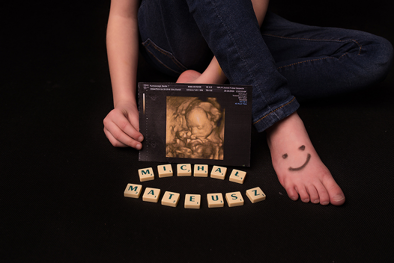 Police fotograf sesja ciążowa