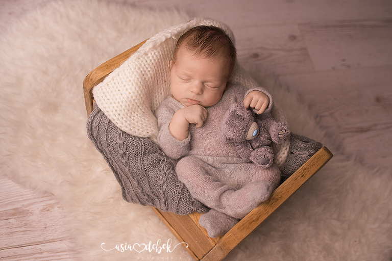 sesja noworodkowa Asia Dębe