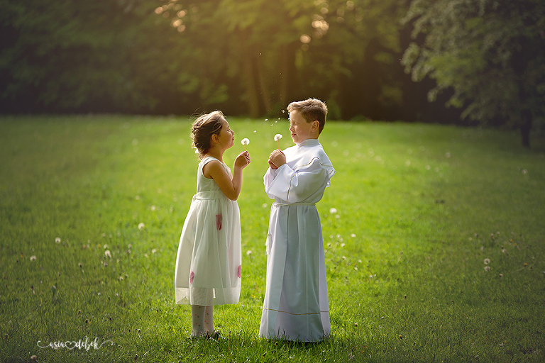 sesja komunijna Police