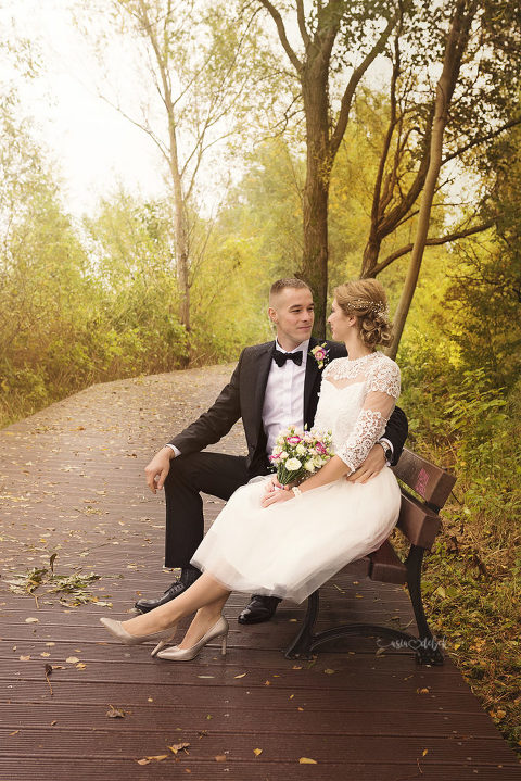 Police sesja ślubna