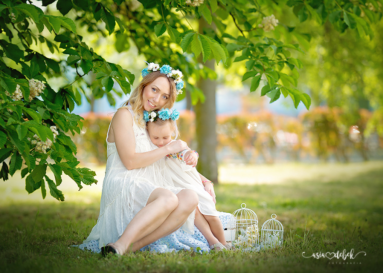 Police "Mama i ja" czyli sesja z okazji Dnia Mamy