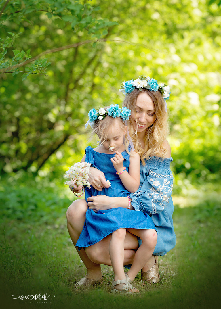 Police "Mama i ja" czyli sesja z okazji Dnia Mamy