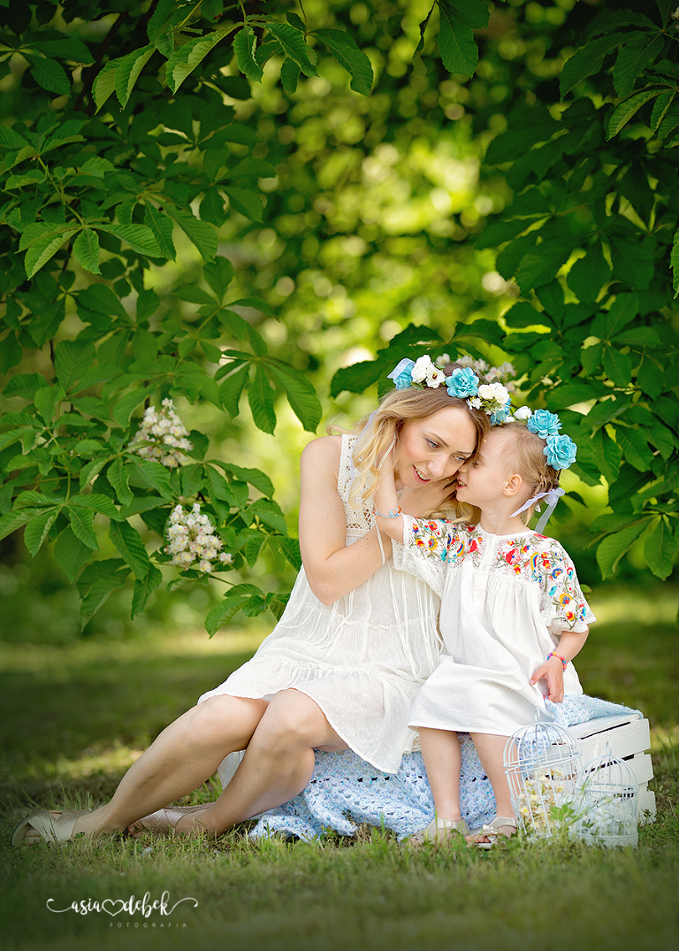 Police "Mama i ja" czyli sesja z okazji Dnia Mamy
