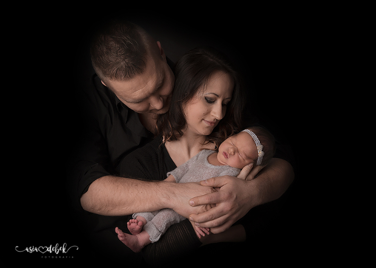 Police fotograf sesja noworodkowa