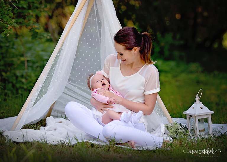 fotograf Police "Mama i ja" - sesja z okazji dnia mamy