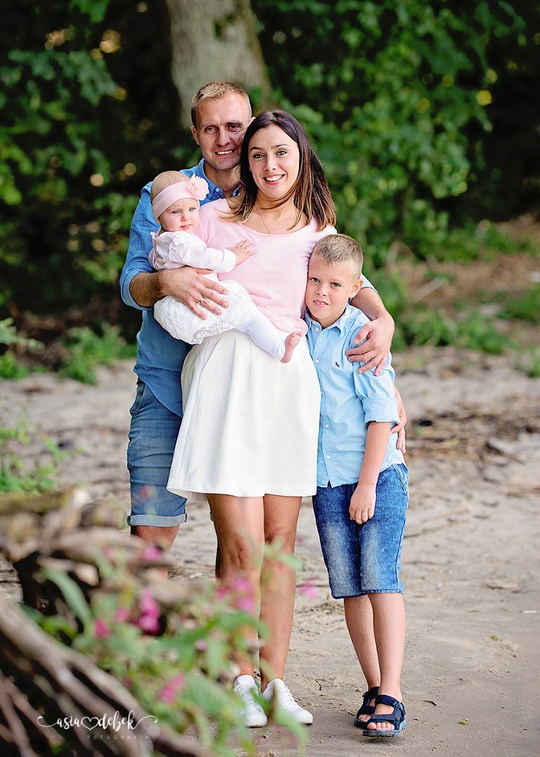 fotograf Police sesja rodzinna w Plenerze