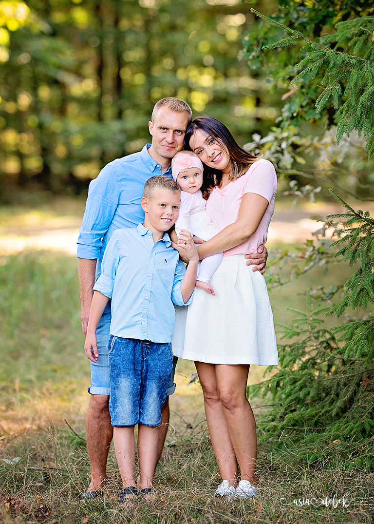 fotograf Police sesja rodzinna w Plenerze