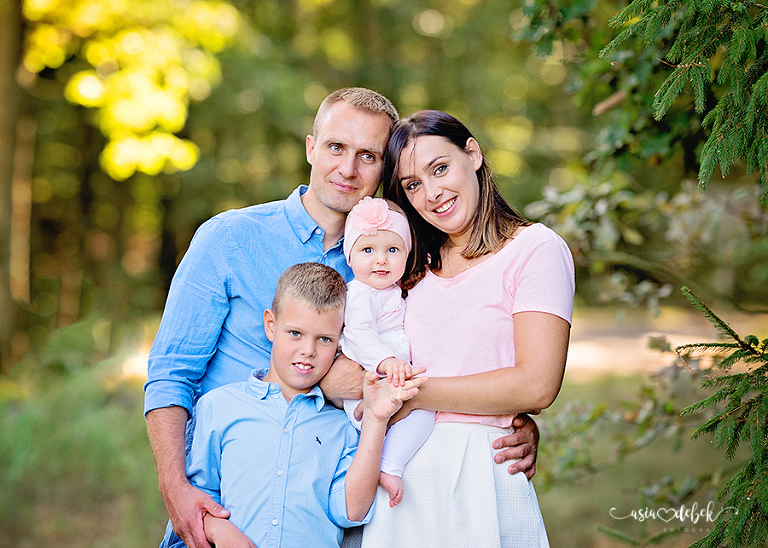 fotograf Police sesja rodzinna w Plenerze