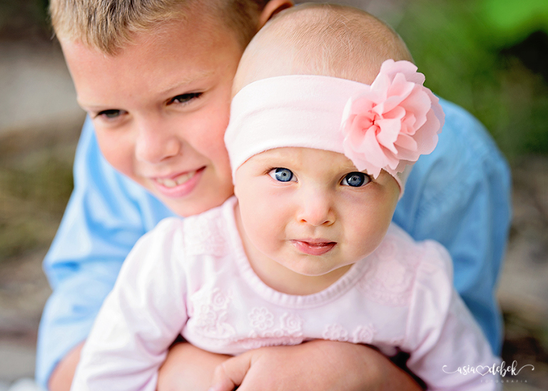 fotograf Police sesja rodzinna w Plenerze