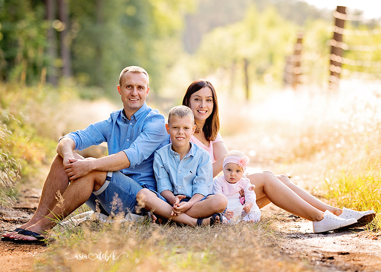fotograf Police sesja rodzinna w Plenerze