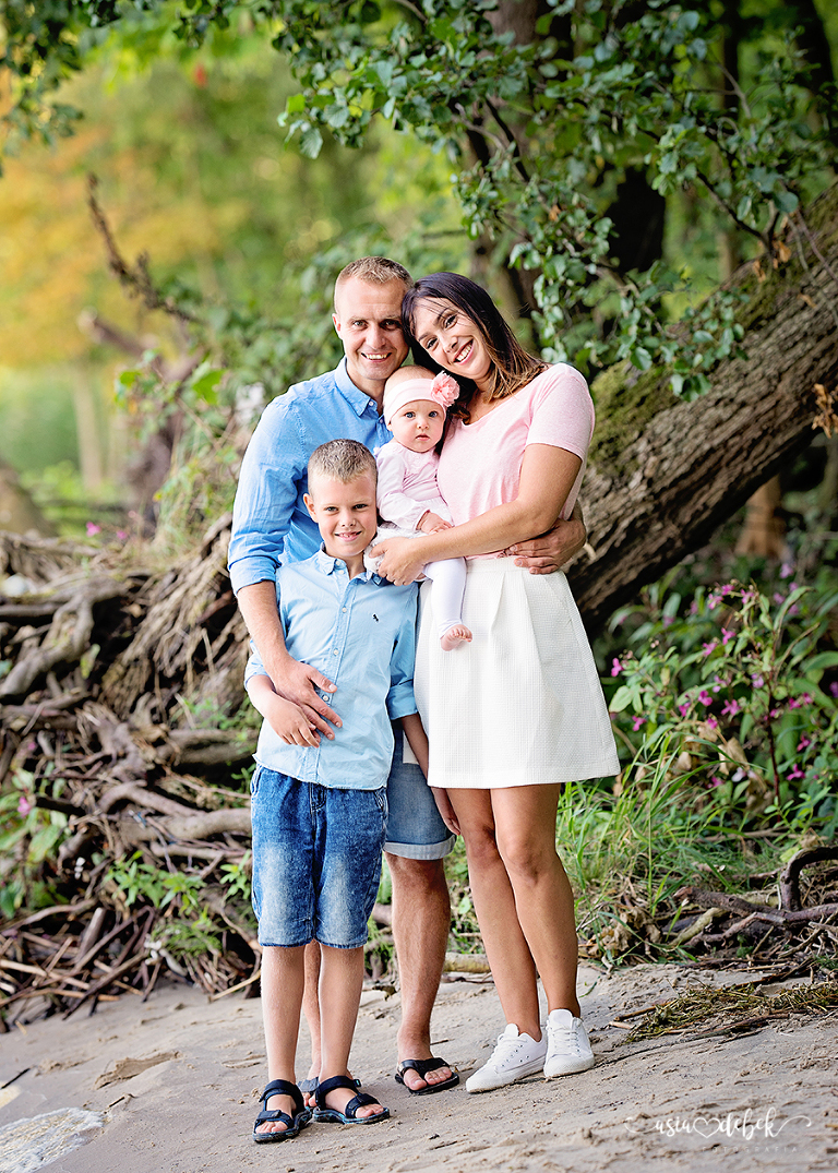 fotograf Police sesja rodzinna w Plenerze
