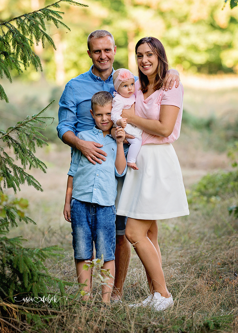 fotograf Police sesja rodzinna w Plenerze