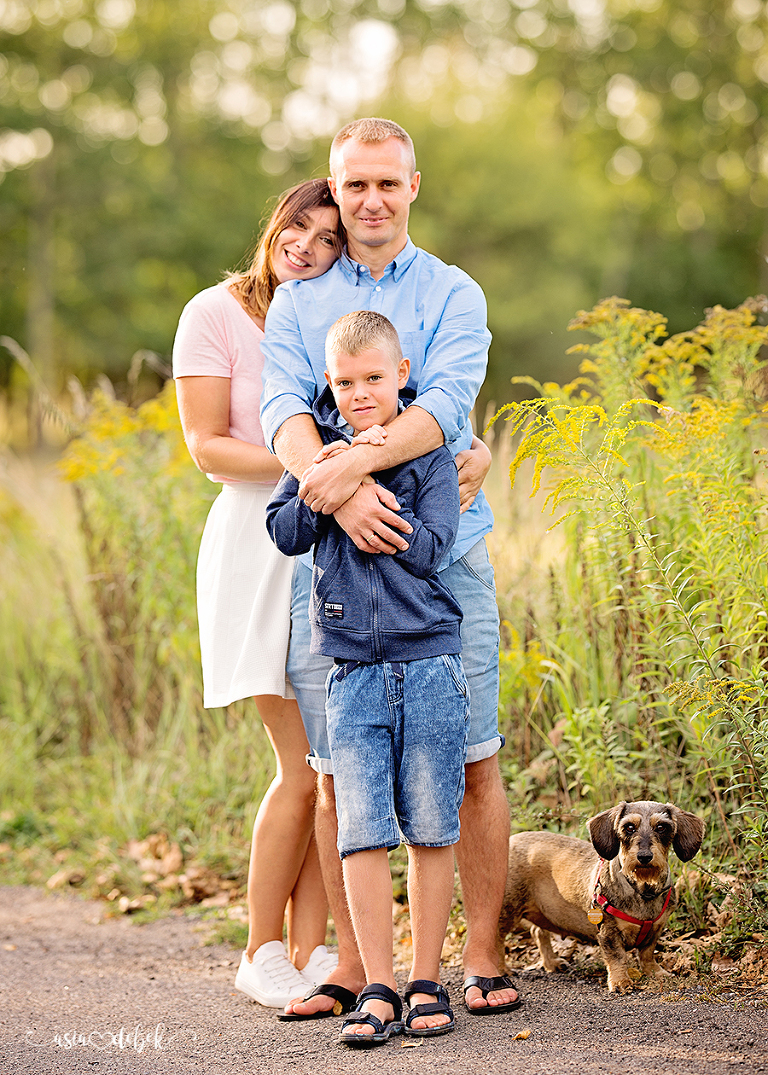 fotograf Police sesja rodzinna w Plenerze