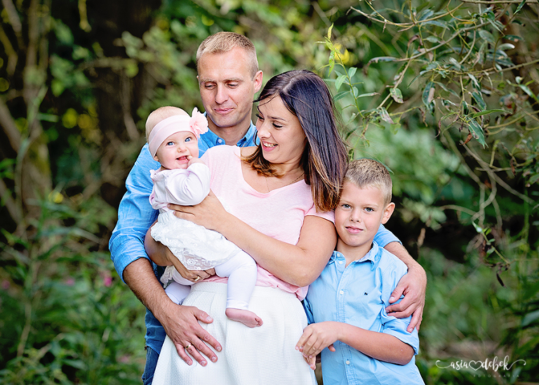fotograf Police sesja rodzinna w Plenerze