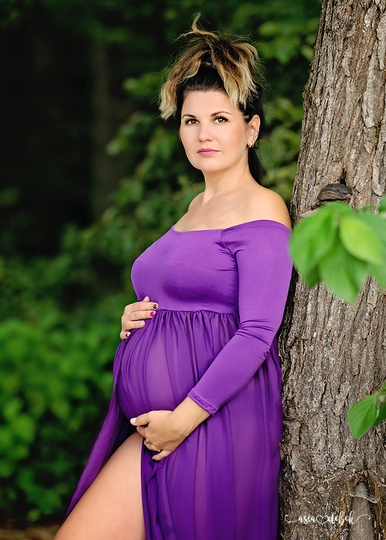 Police fotograf sesja ciążowa