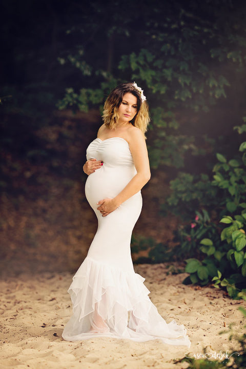 Police fotograf sesja ciążowa