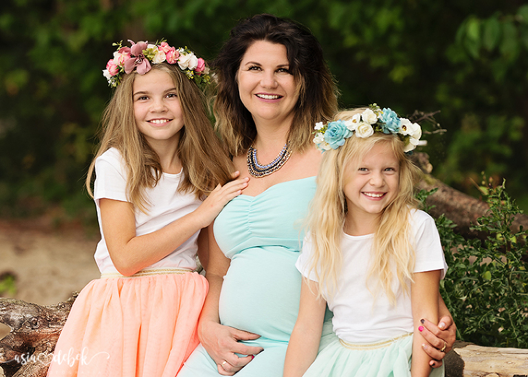 Police fotograf sesja ciążowa