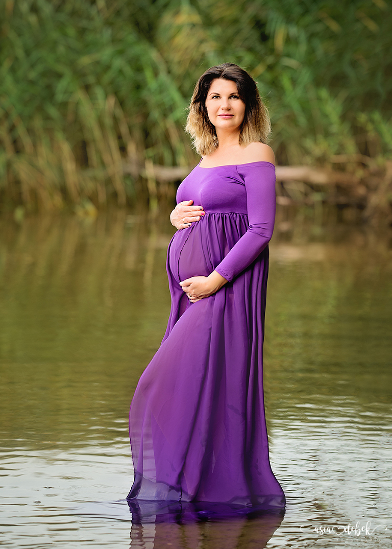 Police fotograf sesja ciążowa