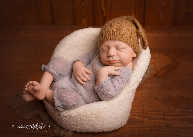 Police fotograf sesja noworodkowa