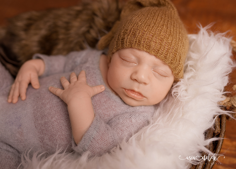 Police fotograf sesja noworodkowa