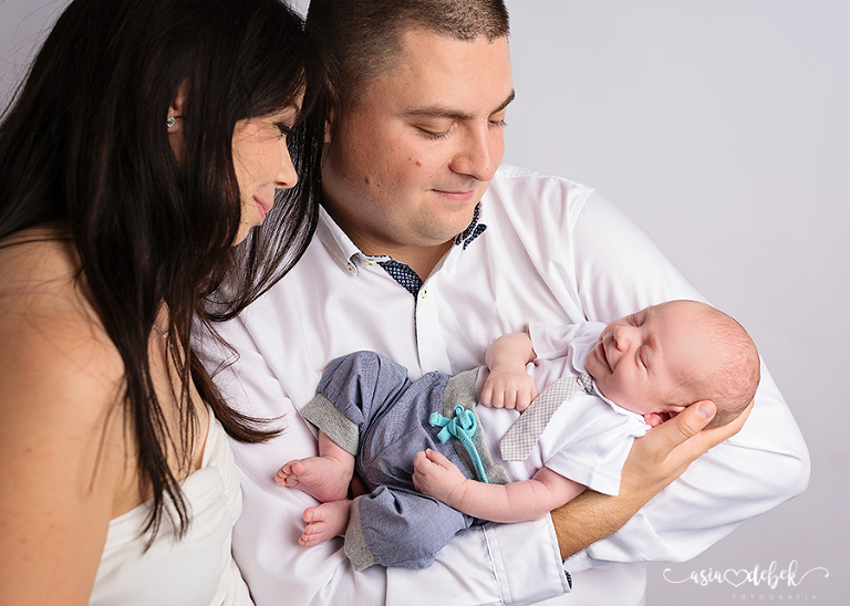 Police fotograf sesja noworodkowa