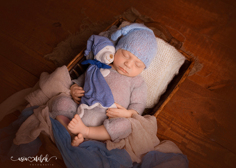 Police fotograf sesja noworodkowa