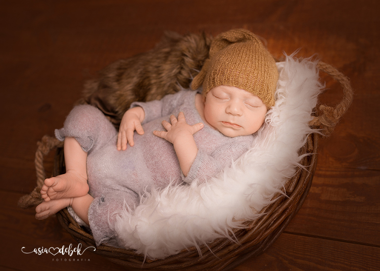 Police fotograf sesja noworodkowa